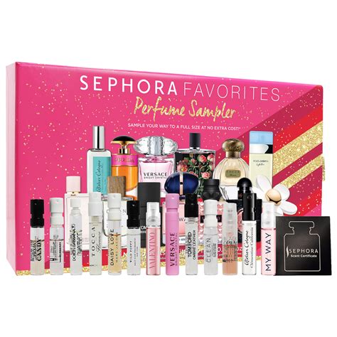 sephora women's perfume sampler